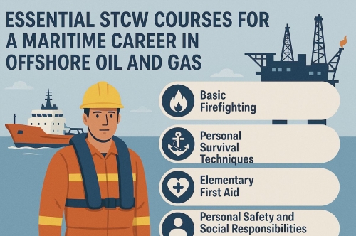 Essential STCW Courses for a Maritime Career in Offshore Oil and Gas