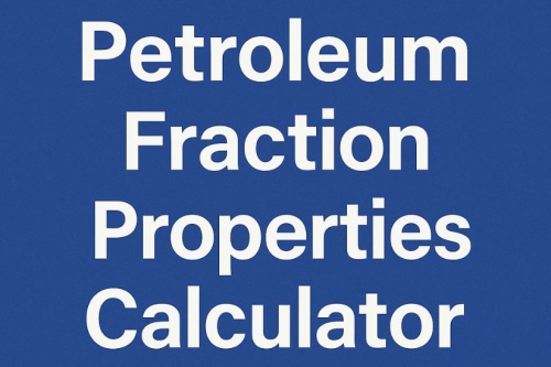 Petroleum Fraction Properties Calculator