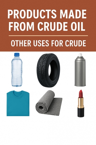Products Made From Crude Oil Other Uses For Crude